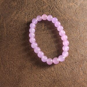 2$ Add On⭐ Pale Purple Colorful Natural Stone Bracelet